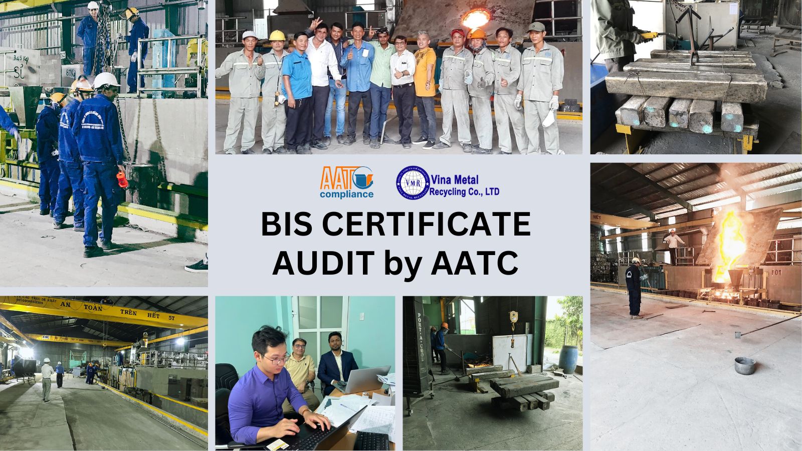 BIS Certificate for VMR by AATC and Bureau of Indian Standard