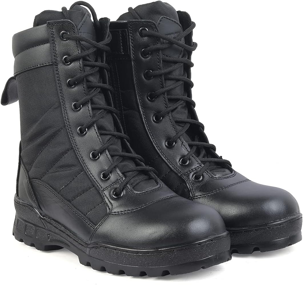 High ankle tactical boots with PU – Rubber sole