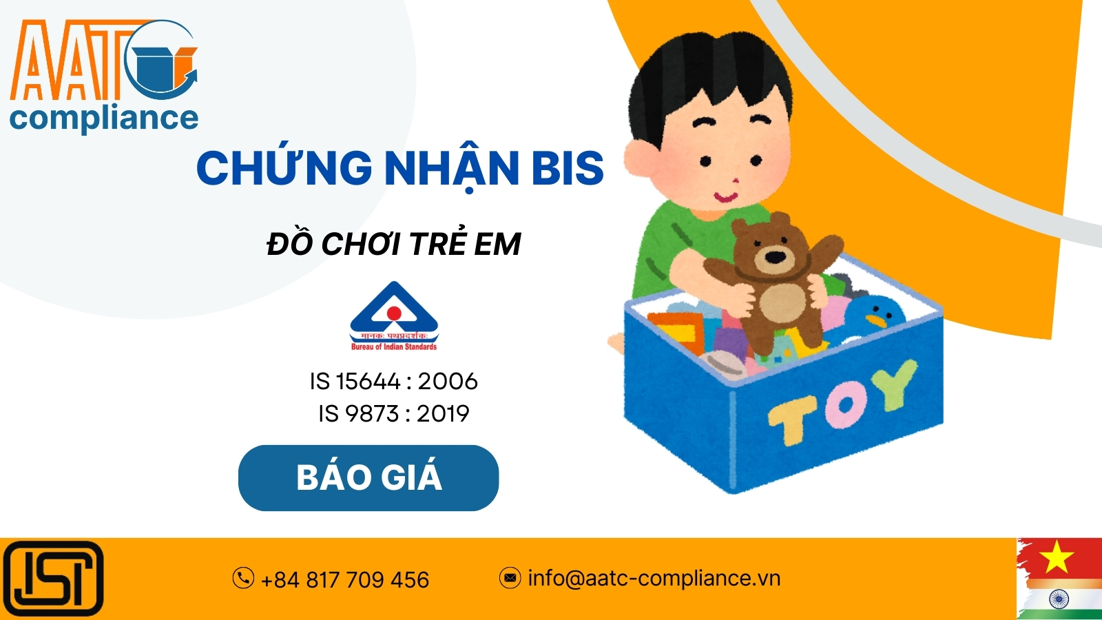 Chứng nhận BIS cho đồ chơi trẻ em